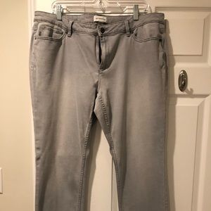 Gray City Jeans by Liz Claiborne